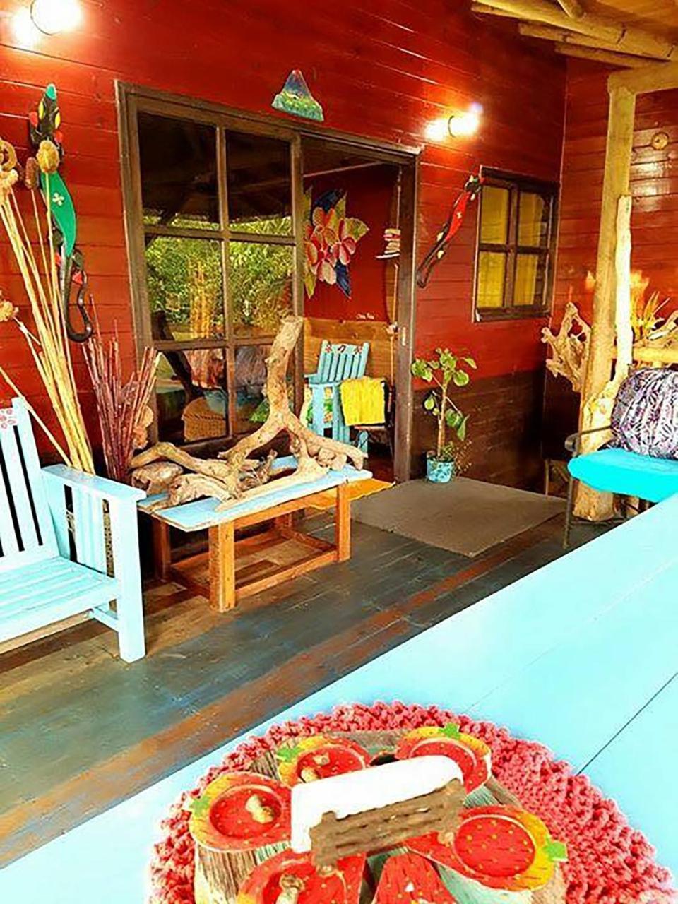 Wood House Hostel La Fortuna Exteriér fotografie