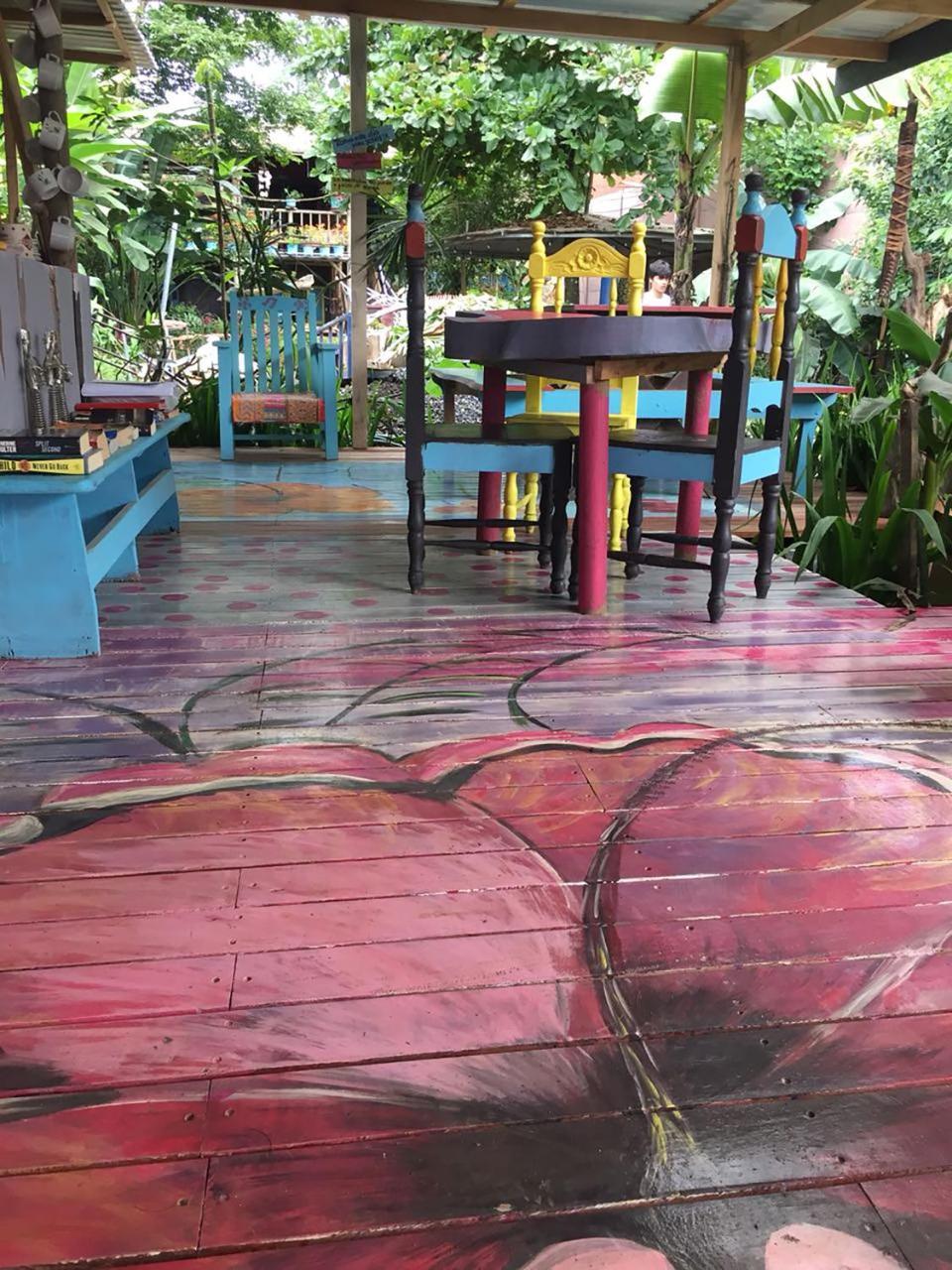 Wood House Hostel La Fortuna Exteriér fotografie
